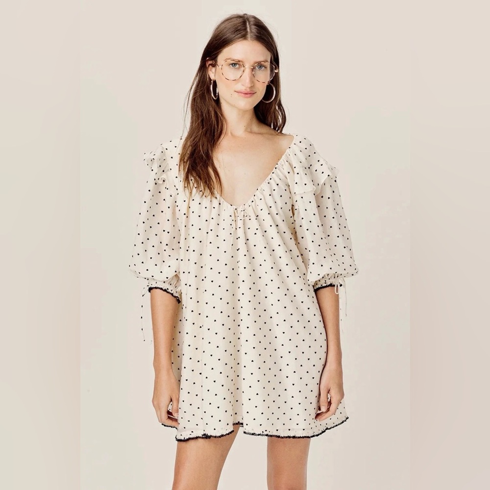 For Love and Lemons Eden Mini Dress - Size XL - Picture 2 of 4